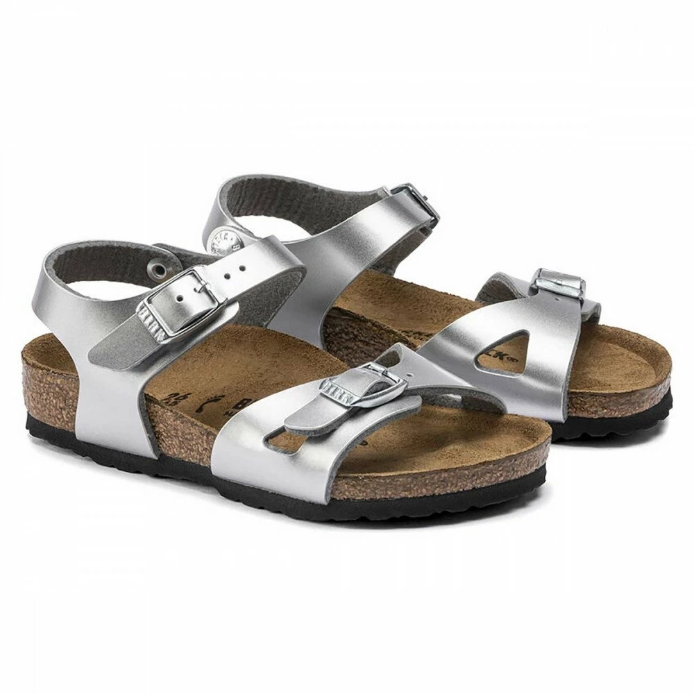 Offerte 😍 BIRKENSTOCK RIO SILVER METALLIC BAMBINA 36 39 ❤️ 6 Offerte 😍 BIRKENSTOCK RIO SILVER METALLIC BAMBINA 36 39 ❤️ - immagine 4