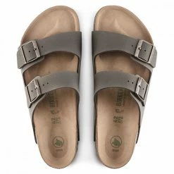 Vendita calda ⌛ BIRKENSTOCK ARIZONA MOKA VEGAN 🌟 -Offerte Novità Negozio birkenstock 1022861 arizona moka vegan tutti sandali uomo 044804801 moka 3