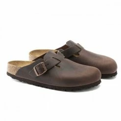 Promo 😉 BIRKENSTOCK BOSTON HABANA 🌟 -Offerte Novità Negozio birkenstock 860133 boston habana tutti sandali uomo 044804701 haba 4