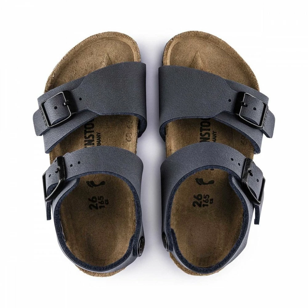 Nuovo di zecca 🤩 BIRKENSTOCK NEW YORK NAVY BAMBINO 36 39 Blu 🎁 5 Nuovo di zecca 🤩 BIRKENSTOCK NEW YORK NAVY BAMBINO 36 39 Blu 🎁 - immagine 3