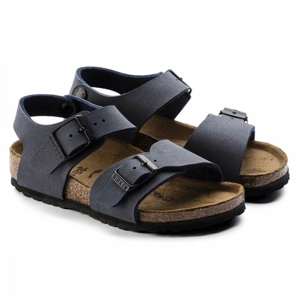 Nuovo di zecca 🤩 BIRKENSTOCK NEW YORK NAVY BAMBINO 36 39 Blu 🎁 6 Nuovo di zecca 🤩 BIRKENSTOCK NEW YORK NAVY BAMBINO 36 39 Blu 🎁 - immagine 4