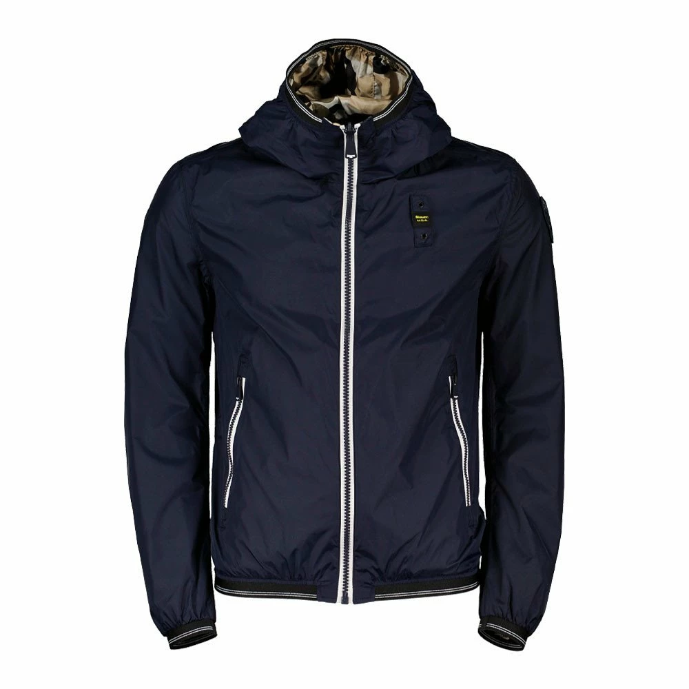 Sconto 🛒 BLAUER BOMBER CON CAPPUCCIO REVERSIBILE CAMO Blu 🥰 4 Sconto 🛒 BLAUER BOMBER CON CAPPUCCIO REVERSIBILE CAMO Blu 🥰 - immagine 2