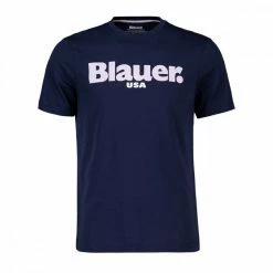 Buono ⭐ BLAUER T-SHIRT LOGO Blu 😍