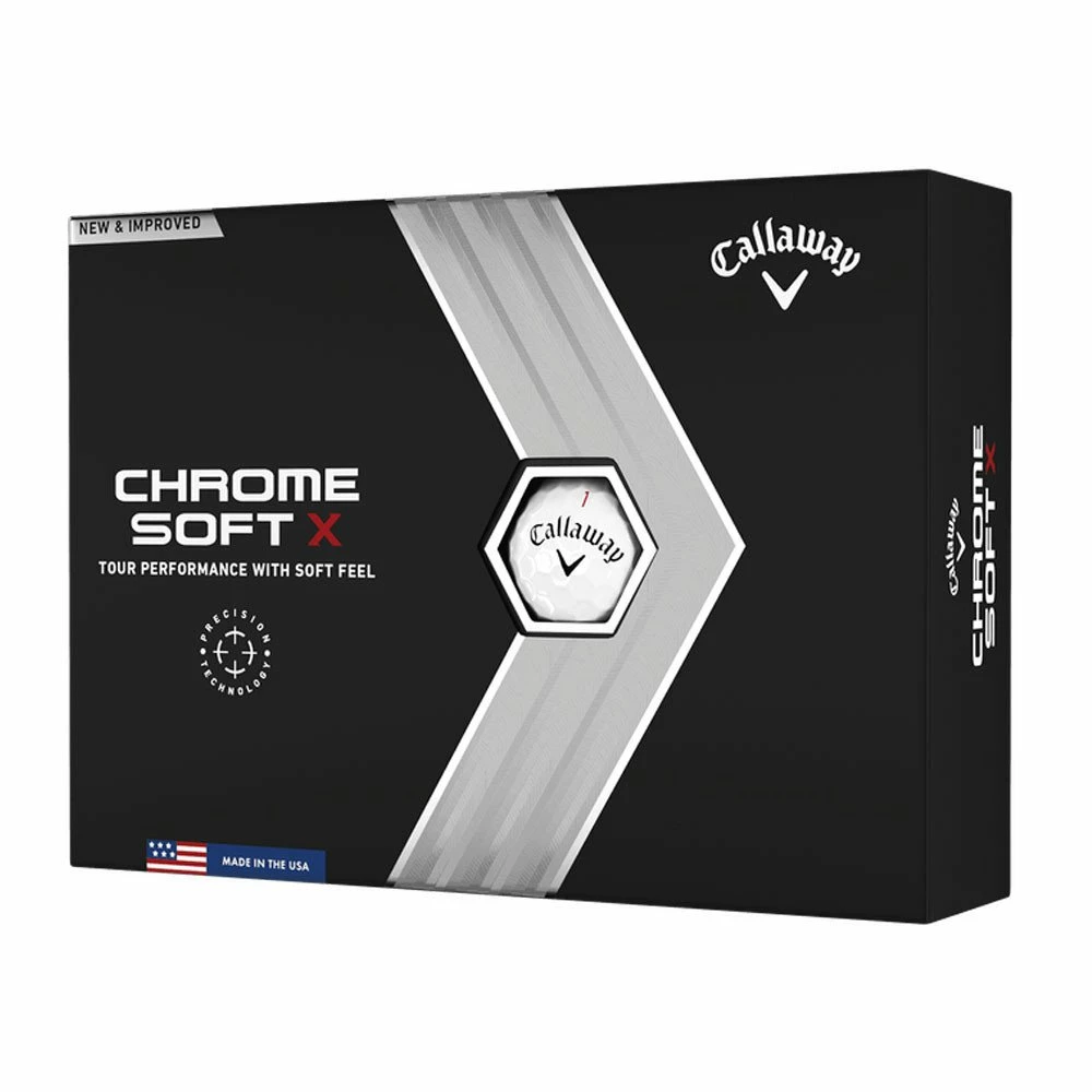 Sconto 🛒 CALLAWAY BL CG CHROME SOFT X 22 12B PK 😀 3 Sconto 🛒 CALLAWAY BL CG CHROME SOFT X 22 12B PK 😀