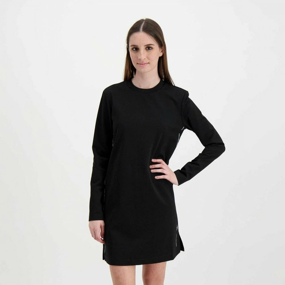 Buono π CALVIN KLEIN π JEANS ABITO PUNTO MILANO LOGO REPEAT DONNA Nero π 7 Buono π CALVIN KLEIN π JEANS ABITO PUNTO MILANO LOGO REPEAT DONNA Nero π - immagine 5