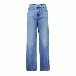 Vendita lampo 🎉 CALVIN KLEIN 👖 JEANS 👖 JEANS RELAXED DONNA Azzurro ⌛