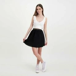 Buono 🎁 CALVIN KLEIN 👖 JEANS GONNA REPEAT LOGO ELASTIC DONNA Nero 😍 -Offerte Novità Negozio calvin klein jeans j20j218193 gonna repeat logo elastic donna casual donna 044971501 beh 5