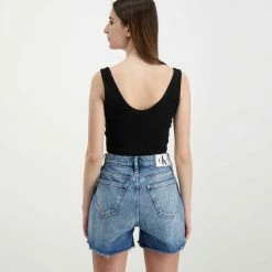 I primi 10 🥰 CALVIN KLEIN 👖 JEANS TOP RIB CROP DONNA Nero 🌟 10 I primi 10 🥰 CALVIN KLEIN 👖 JEANS TOP RIB CROP DONNA Nero 🌟 -Offerte Novità Negozio calvin klein jeans j20j218334 top rib crop donna casual donna 044971701 beh 4