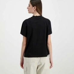 Buono 🔥 CALVIN KLEIN 👖 JEANS T-SHIRT STACKED LOGO LOOSE DONNA Nero 🌟 -Offerte Novità Negozio calvin klein jeans j20j218708 t shirt stacked logo loose donna casual donna 044973001 beh 3