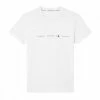Il più economico 😉 CALVIN KLEIN 👖 JEANS T-SHIRT REPEAT LOGO Bianco 🤩 -Offerte Novità Negozio calvin klein jeans j30j319896 t shirt ss repeat logo casual uomo 044625601 yaf 1