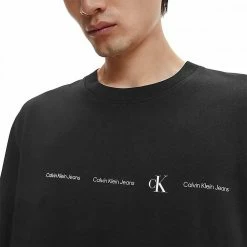 Vendita all'ingrosso π CALVIN KLEIN π JEANS MAGLIA MANICA LUNGA REPEAT LOGO Nero π 7 Vendita all'ingrosso π CALVIN KLEIN π JEANS MAGLIA MANICA LUNGA REPEAT LOGO Nero π -Offerte NovitΓ Negozio calvin klein jeans j30j319897 t shirt ls repeat logo casual uomo 044625701 beh 3