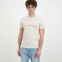 Miglior offerta 👏 CALVIN KLEIN 👖 JEANS T-SHIRT TWO TONE MONOGRAM Bianco 🧨 -Offerte Novità Negozio calvin klein jeans j30j320717 t shirt two tone monogram casual uomo 044628401 acf 2