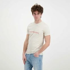 Miglior offerta 👏 CALVIN KLEIN 👖 JEANS T-SHIRT TWO TONE MONOGRAM Bianco 🧨 -Offerte Novità Negozio calvin klein jeans j30j320717 t shirt two tone monogram casual uomo 044628401 acf 4