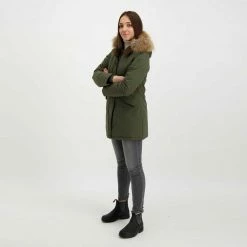 Offerte 🔥 CANADIAN CLASSICS PARKA FUNDY BAY DONNA Verde 🔥 13 Offerte 🔥 CANADIAN CLASSICS PARKA FUNDY BAY DONNA Verde 🔥 -Offerte Novità Negozio canadian classics cngcm01nw parka fundy bay donna giacconi donna 043744101 army 6