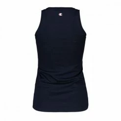 Nuovo di zecca 🧨 CHAMPION CANOTTA LOGO DONNA Blu ✨ -Offerte Novità Negozio champion 114888 canotta logo donna sport style donna 044766801 bs501 2