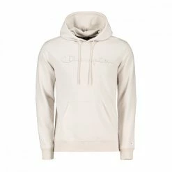 Buono 👏 CHAMPION FELPA CON CAPPUCCIO LOGO GRANDE Bianco 🔥
