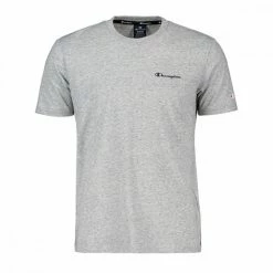 Nuovo di zecca ⌛ CHAMPION T-SHIRT LOGO PICCOLO Grigio ✨