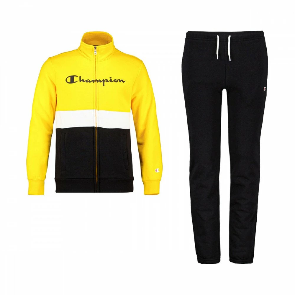 Buono π CHAMPION TUTA FULL ZIP ULTRA LIGHT BICOLOR BAMBINO Giallo, Nero π₯ 3 Buono π CHAMPION TUTA FULL ZIP ULTRA LIGHT BICOLOR BAMBINO Giallo, Nero π₯