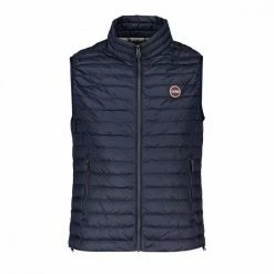 Buono 🎉 COLMAR ORIGINALS PIUMINO LEGGERO SMANICATO RECYLED Blu 🛒