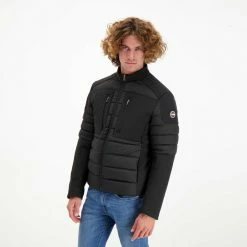 Miglior prezzo 🔥 COLMAR ORIGINALS PIUMINO BIKER INSERTI SCUBA Nero 🔔 -Offerte Novità Negozio colmar originals mu1288r1wq piumino biker inserti scuba giacconi uomo 043861801 99 5
