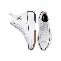 Sconto ❤️ CONVERSE RUN STAR HIKE HI DONNA Bianco ✔️ -Offerte Novità Negozio converse 166799c run star hike hi tutte sneaker donna 041014801 whbl 3