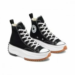 Acquistare 💯 CONVERSE RUN STAR HIKE HI DONNA Nero ⭐ -Offerte Novità Negozio converse 166800c run star hike hi tutte sneaker donna 041014901 blk 2