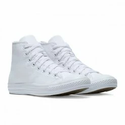 Miglior offerta 👏 CONVERSE CHUCK TAYLOR ALL STAR HI MONO BIANCHE Bianco 💯 -Offerte Novità Negozio converse 1u646 chuck taylor all star hi mono bianche tutte sneaker uomo 030292101 whmo 3
