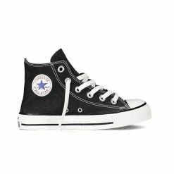 Promo 💯 CONVERSE CHUCK TAYLOR ALL STAR HI NERE BAMBINO Nero ✔️