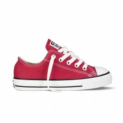 Vendita all'ingrosso ❤️ CONVERSE CHUCK TAYLOR ALL STAR OX ROSSE BAMBINO Rosso ✔️
