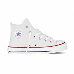 Migliore vendita 🔔 CONVERSE CHUCK TAYLOR ALL STAR HI BIANCHE BAMBINO Bianco 🔔