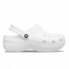 Sconto 🧨 CROCS CLASSIC PLATFORM WHITE Bianco 😍 -Offerte Novità Negozio crocs cr 206750 classic platform white tutti sandali donna 044812301 wht 1