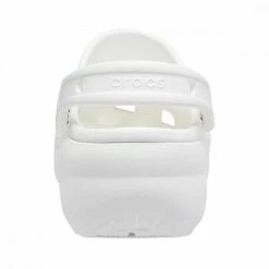 Sconto 🧨 CROCS CLASSIC PLATFORM WHITE Bianco 😍 -Offerte Novità Negozio crocs cr 206750 classic platform white tutti sandali donna 044812301 wht 3