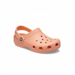 Sconto 🤩 CROCS CLASSIC KIDS 21-27 Arancio 😍 -Offerte Novità Negozio crocs cr 206990 classic kids 21 27 tutti sandali baby 045947901 papa 2