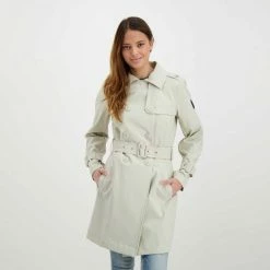 Miglior offerta 🎁 DEKKER TRENCH DORAG NEM DONNA Beige 🎉 -Offerte Novità Negozio dekker ded019501181751 trench dorag nem donna giacconi donna 044628701 388 5