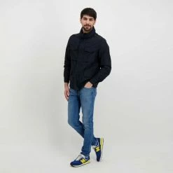 Bilancio 😉 DEKKER GIACCA MODELLO FIELD JACKET SELKIRK Blu ✔️ -Offerte Novità Negozio dekker deu019801191750 giacca blazer cotone nylon teach cn giacconi uomo 044629001 215 6