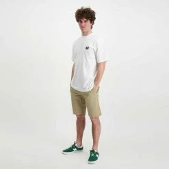 Buono 🔔 DICKIES T-SHIRT MOUNT VISTA Bianco ✨ -Offerte Novità Negozio dickies dk0a4xouwhx t shirt mount vista street style uomo 044706401 white 5