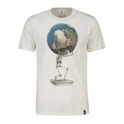 Vendita calda ⭐ DIRTY VELVET T-SHIRT WEIGHT OF THE WORLD Bianco 😀