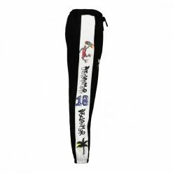 A buon mercato 🌟 DISCLAIMER PANTALONI IN FELPA BASKET Nero 😀 -Offerte Novità Negozio disclaimer 51638 pantaloni in felpa basket casual uomo 045341401 nero 3