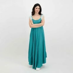 Presa ๐ DIXIE ABITO SPALLINE PLUME DONNA Verde ๐ 13 Presa ๐ DIXIE ABITO SPALLINE PLUME DONNA Verde ๐ -Offerte Novitร Negozio dixie agu8iat abito spalline plume donna casual donna 045469001 1703 6