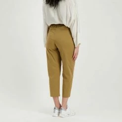 Presa ✔️ DIXIE PANTALONI CHINO CON CINTURA DONNA Marrone ✨ -Offerte Novità Negozio dixie p212t052 pantaloni chino con cintura donna casual donna 045473601 1823 5