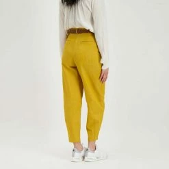 Nuovo di zecca ❤️ DIXIE PANTALONI BALLOON CON CINTURA DONNA Giallo ❤️ -Offerte Novità Negozio dixie pci8qig pantaloni balloon con cintura donna casual donna 045839601 1228 5