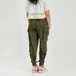 Bilancio 💯 DIXIE PANTALONI CARGO FIBBIA CAVIGLIE DONNA 👏 -Offerte Novità Negozio dixie pcngnim pantaloni cargo fibbia caviglie donna casual donna 045839901 1765 5