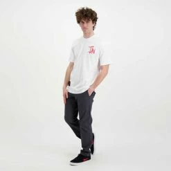 Vendita calda 🌟 DOLLY NOIRE T-SHIRT ROSSA PRIMAVERA Bianco 🤩 -Offerte Novità Negozio dolly noire pe22 t shirt rossa primavera street style uomo 044715401 02 6