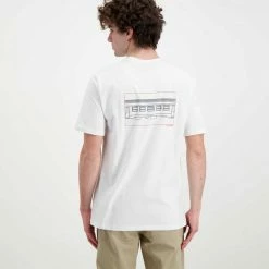 Acquistare 🌟 DOLLY NOIRE T-SHIRT TRENO Bianco 💯 -Offerte Novità Negozio dolly noire pe22 t shirt treno street style uomo 044715901 02 4