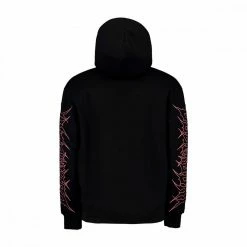 Bilancio ❤️ DOOMSDAY FELPA CON CAPPUCCIO GRAFF PUNK EMBROIDERED Nero ❤️ -Offerte Novità Negozio doomsday hdy0084 felpa con cappuccio graff punk embroidered street style uomo 043389401 blk 3