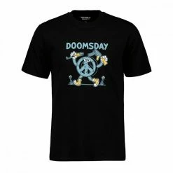 Il più economico 😍 DOOMSDAY T-SHIRT PEACE WARRIORS Nero ⭐