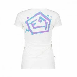 Migliore vendita ✨ E9 T-SHIRT DROPS DONNA Bianco 😉 -Offerte Novità Negozio e9 dte001 t shirt drops donna abbigliamento arrampicata donna 040241601 001 2