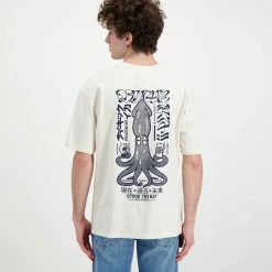 Acquistare ❤️ EDWIN T-SHIRT PSYCHIC Bianco 😉 -Offerte Novità Negozio edwin 45mc0000326 t shirt psychic casual uomo 044630401 whw67 4
