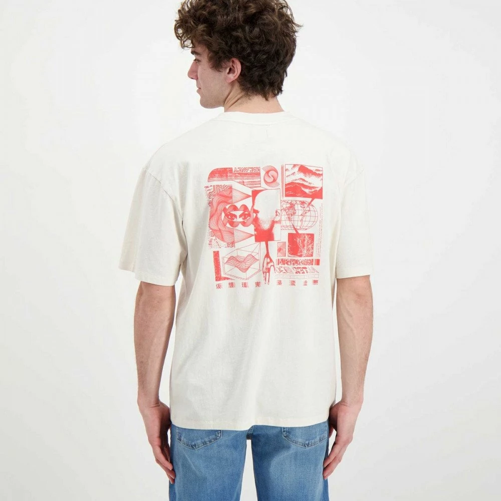 Nuovo di zecca ✨ EDWIN T-SHIRT SECOND SELF Bianco 👏 6 Nuovo di zecca ✨ EDWIN T-SHIRT SECOND SELF Bianco 👏 - immagine 4