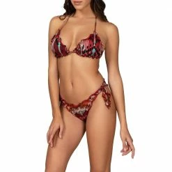 Bilancio 🧨 EFFEK 👙 BIKINI TRIANGOLO E SLIP BRASILIANO REGOLABILE DONNA Multicolor 🛒